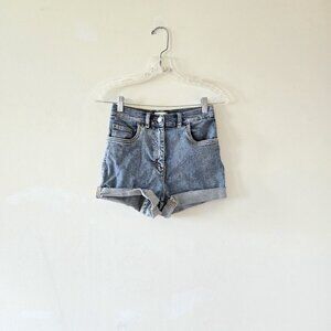 Wilfred Free Denim High Waist Cuffed Shorts 4